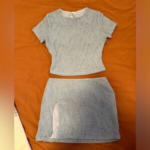 Blue Princess Polly set